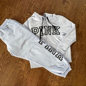 VS PINK Hoodie & Jogger Set